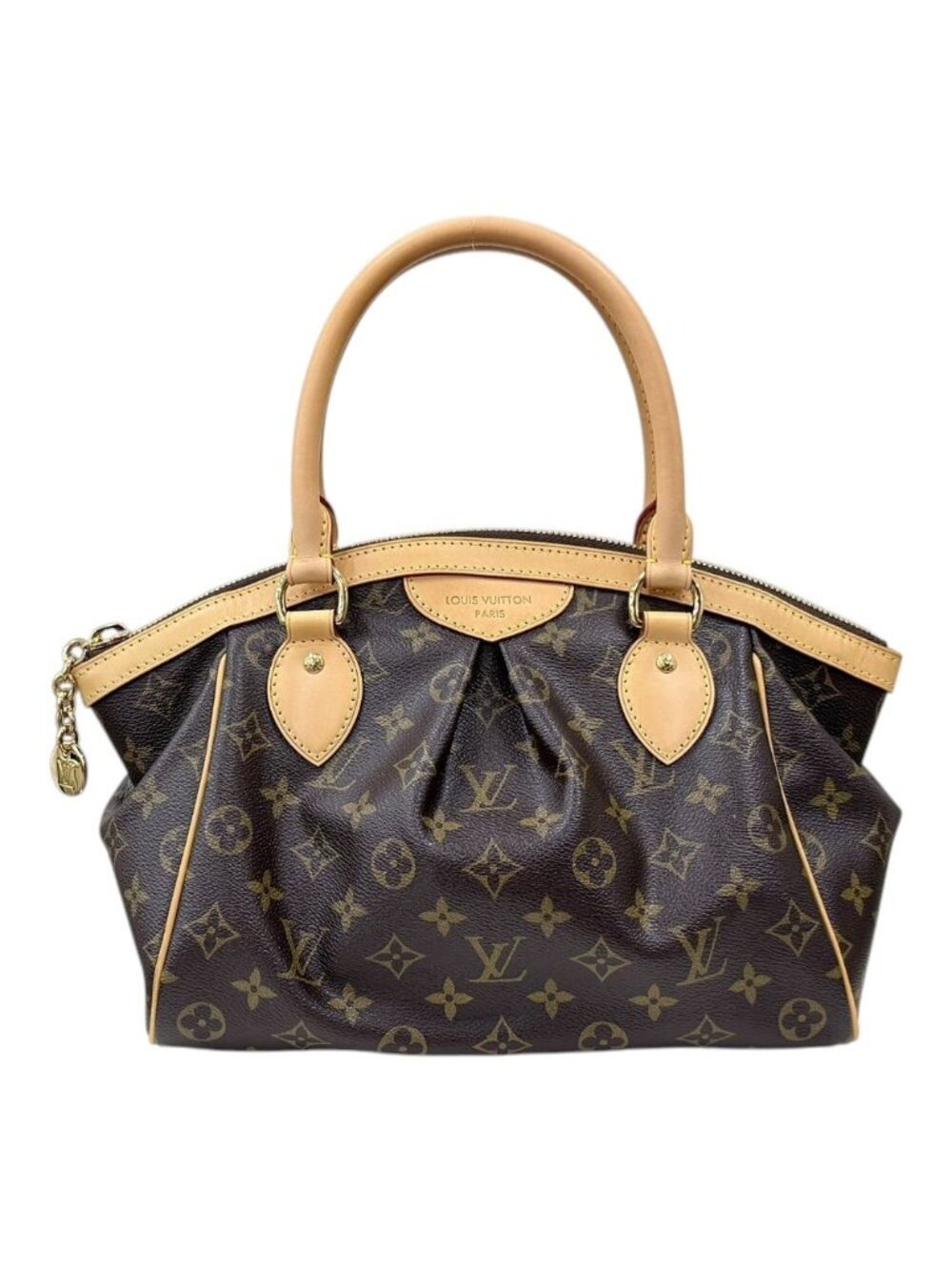 Louis Vuitton Tivoli PM Monogram Handbag Canvas Brown